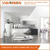 White PVC Laminated Kitchen Cabinet