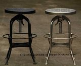 Classic Industrial Dining Vintage Toledo Metal Bar Stools Restaurant Chairs