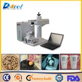 20W Rotary Fiber Laser Marking Ring/ Cup/Wood Crafts 2D Table