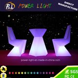 2016 New Design Diamond Furniture with LED Bar Furniture Lighted LED Bar Table Stool