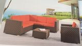 Alu Outdoor Leisure Rattan Sofa