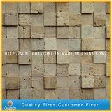 Natural Italy Beige Travertine Marble Mosaic for Bathroom Wall Tiles