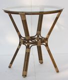 Outdoor Glass Cafe/Dining Table (DT-08004)
