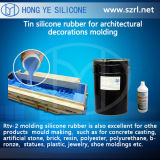Tin Cured Silicone for Making Molds for Artwork Carfts