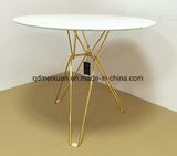 New Wire Table Engineering Hotel Decorate Collocation Pop Classical Furniture Sell Metal Wire Table (M-X3712)