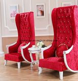 European High-Back Chair Decoration to Hotel Lobby Image Chair Club KTV Beauty Salon Princess Studio Chair (M-X3363)