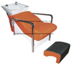 Orange Color Shampoo Chair&Bed Used in Salon Shop Equipment