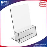 Customized Acrylic Clear Sign Menu Brochure Holder