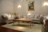 0066 European Antique Bedroom Furniture Solid Wooden Carving Coffee Table