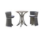 Garden Furniture Rattan Table with Rattan Chair