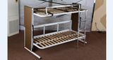 Double-Deck Metal Foam Folding Sofa Bed (F138-B)