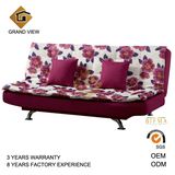 Modern Chinese Bedroom Furniture Fabric Sofa Bed (GV-BS116)