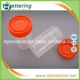 Disposable Plastic Urine Cup Container with Screw Cap