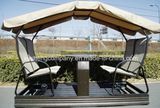 Deluxe Lover Patio Rocking Shaking Swing Chair