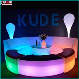 Outdoor PE LED Illuminated Furnitures Set