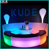 Outdoor PE LED Illuminated Furnitures Set