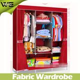 DIY Modern Design Fabric Foldable Wardrobe Bedroom Furniture