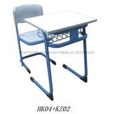 Plastic School Furniture Student Desk and Chair (HK04+KZ02)