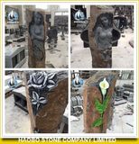 Black Basalt Garden Statues Decoration