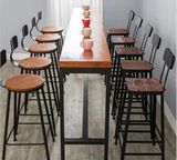 Industrial Furniture Metal Bar Table & Chairs M034