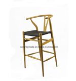 Factory Wholesale Bar Furniture Solid Wood Y Bar Chair