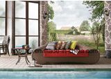 Outdoor /Rattan / Garden / Patio Furniture Rattan Lounge Chair & Side Table Set (HS 1286CL & HS 7060ET)