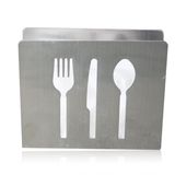 Stainless Steel Paper Holder /Display/Shelf