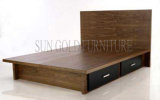 Storage Wooden Bed with Box/Bed Frame/Modern Bedroom Furniture (SZ-BF186)