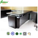 MDF Hot Sake Office Desk with Side Table