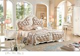 French Style Europe Bed Frame for Home Furniture (6008)