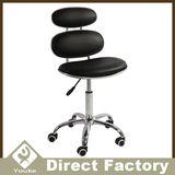 Promotion Factory Offer Leather Chair with Wheels