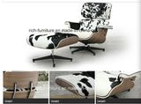 Pony Leather Charles Eames Lounge Chair for Living Room (RF-388)