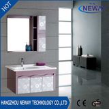 PVC Wall Corner French Bathroom Vanity Cabinet
