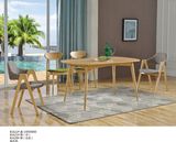 Leisure Outdoor Radius of The Combination of Wooden Tables
