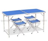 OEM Aluminium Alloy Advertising Portable Foldable Folding Desk Table