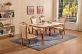 Luxury High Quality Mosaic Side Marble Dining Table