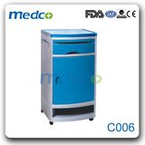 Hospital Mobile Bed Side Table Cabinet with Ce&ISO