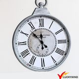 Vintage Antique Handmade Large Home Hanging Metal Decorative Wall Clock