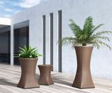 PE Rattan Flower Pot Rack Rattan Decoration Rattan Furniture