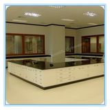 Hospital Lab Pedestal Island Work Table Furniture