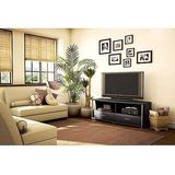 South Shore City Life Black TV Stand, for Tvs up to 60