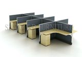 Melamine Panel Modular Workstation Office Furniture (sz-ws133)