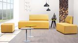 Modern Furniture Waiting Room Office Sofa with Coffee Table
