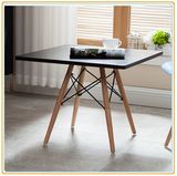 New Home Cheapest HDF Wood Dining Table with Low Price