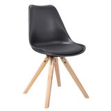 Restaurant Dining Coffee Furniture Wooden Bar Stools Chair (FS-WB1806)