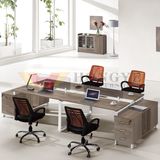 Rectangular Combined Office Wooden Desk (HY-Z13)