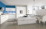 2016 Hot Sale Plywood Red Lacquer Kitchen Cabinet (Zz-002)