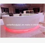 Factory Price Round Corian Indoor Outdoor Bar Counter