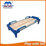 High Quality Kindergarten Kids Plastic Bed