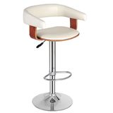 Modern Low Back Adjustable Swivel Hydraulic Bar Stools (FS-WB923-1)